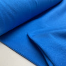 Rippjersey Stoff royalblau uni