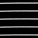 Jersey Stoff Streifen Swafing Isa schwarz