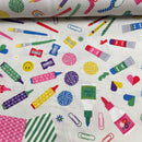 Swafing Linde Canvas Stoff Bastelutensilien