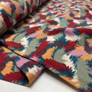 Jersey Stoff Muster bunt