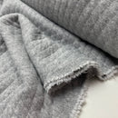 Swafing Anni Stepper Sweat Stoff uni melange grau