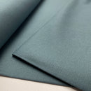 Canvas Baumwolle Stoff uni blau grün
