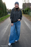 French Terry Modal Sweat Stoff Leo by Kibadoo