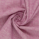 Swafing Paul Leinen Baumwolle Stoff Streifen pink