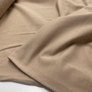 Fibre Mood French Terry Sweat Stoff beige braun