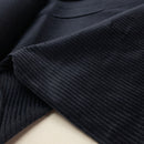 Breitcord Stoff mit Elasthan dunkelblau