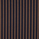 Dyed Baumwolle Stoff Streifen blau braun