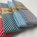 Schrägband Baumwolle diagonal gestreift