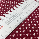 Baumwolle Weihnachten Baum rot Swafing Nordpol