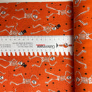 Rifle Paper und Co. Baumwolle Stoff Halloween orange