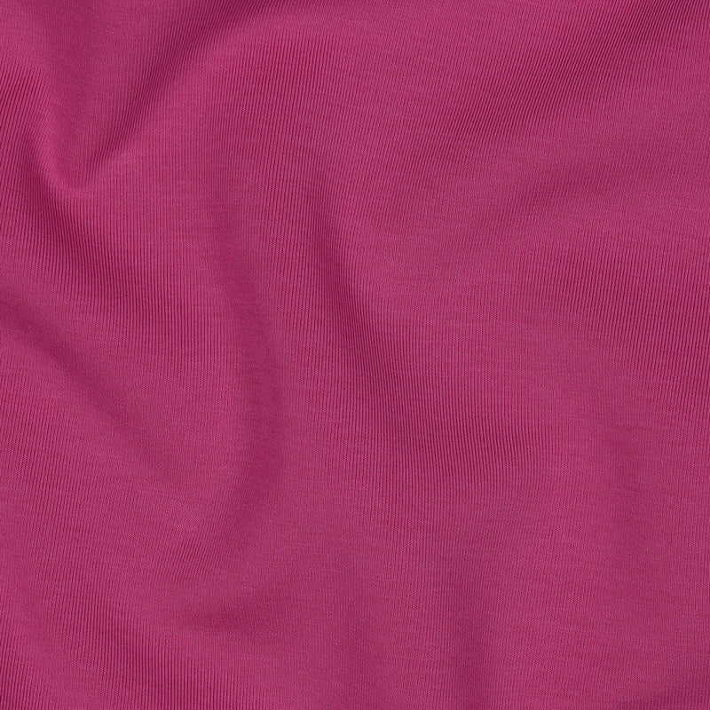 Cotton Interlock Jersey Stoff pink