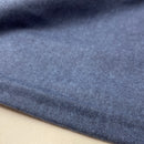 Baumwoll Flanell Stoff Swafing Hudson blau