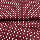 Baumwolle Weihnachten Baum rot Swafing Nordpol