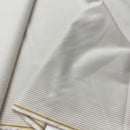 Westfalenstoffe Stoff Kyoto Baumwolle Streifen beige