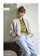 Fibre Mood Heavy Sweat Stoff uni beige hellgrau