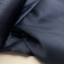 Satin Stretch Stoff uni dunkelblau