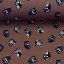 Swafing Woo Hoo Owls Jersey Stoff by Bienvenido Colorido