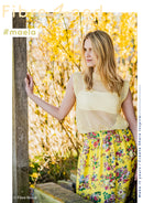 Fibre Mood Strick Häkel Stoff Fischnetz hellgelb