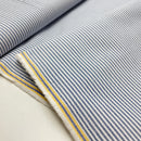 Westfalenstoffe Stoff Vichy Baumwolle Streifen blau