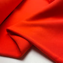 Fibre Mood Heavy Sweat Stoff uni dunkelorange