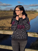 Swafing Leo Heavy Sweat Stoff Animal print