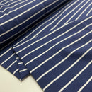 Jersey Stoff Streifen Swafing Isa blau