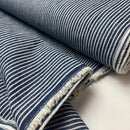 Swafing Emden Jeans Baumwolle Webware Stoff dunkelblau