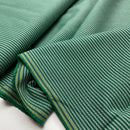 Westfalenstoffe Stoff Baumwolle Vichy Streifen grün