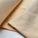 Fibre Mood Rippen Bündchen Stoff uni creme beige