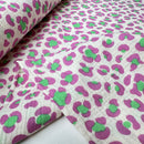 Musselin Stoff Double Gauze Baumwolle Leo rosa