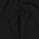 Cotton Interlock Jersey Stoff schwarz