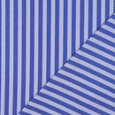Dyed Baumwolle Stoff Streifen blau