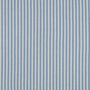 Musselin Double Gauze Baumwolle Streifen hellblau