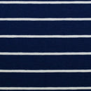 Jersey Stoff Streifen Swafing Isa blau
