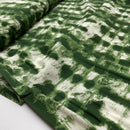 Viskose Stoff Webware Batik Muster grün