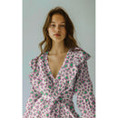 Musselin Stoff Double Gauze Baumwolle Leo rosa