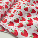 Swafing Jersey Stoff Früchte by JaTiJu Erdbeeren