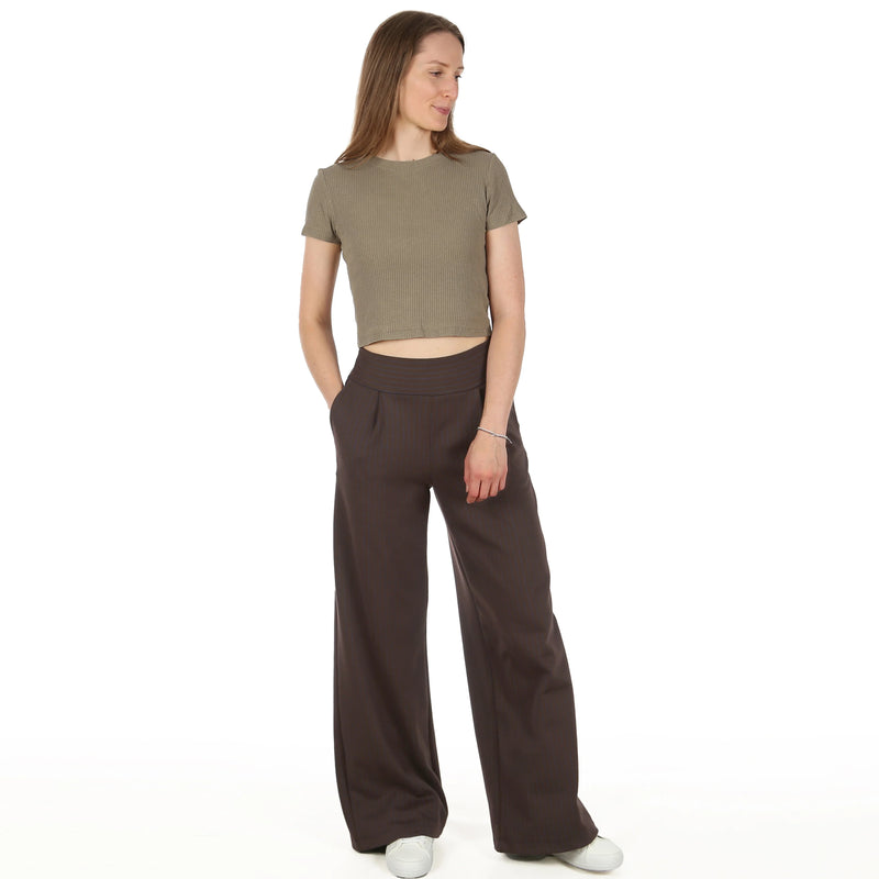 Papierschnittmuster Studio Schnittreif Hose Frau Adda