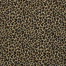 Swafing Meltem Double Gauze Baumwolle Stoff Leo Animal Print braun