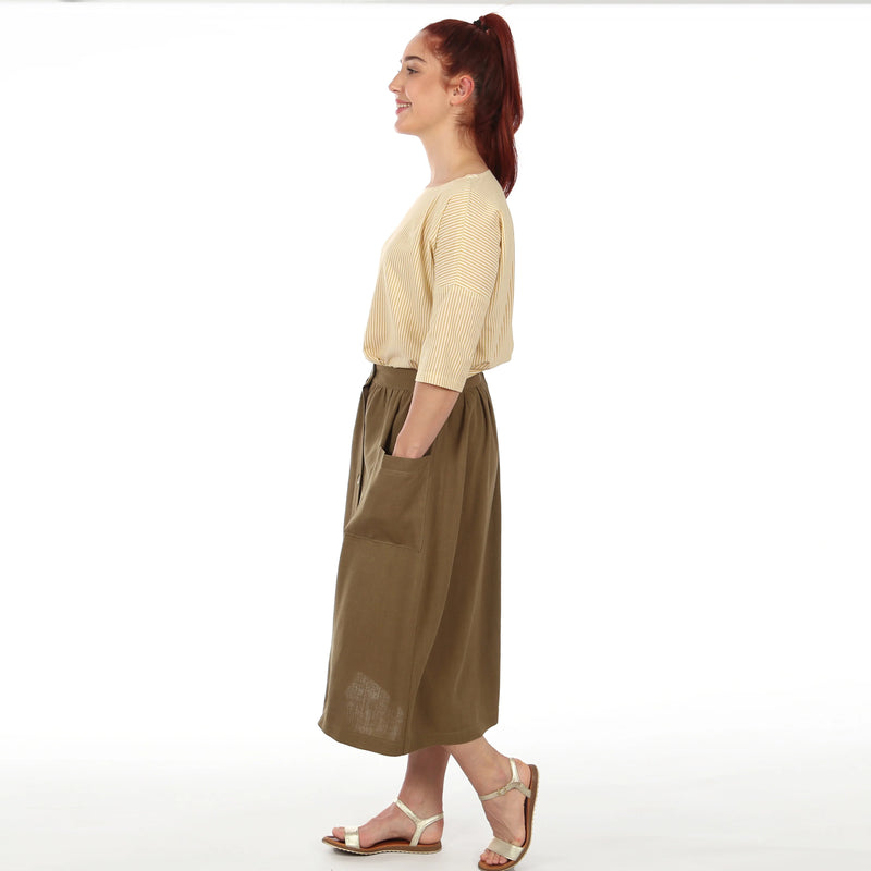 Papierschnittmuster Studio Schnittreif Rock Frau Fiona