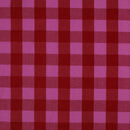 Dyed Baumwolle Stoff Karo kariert pink