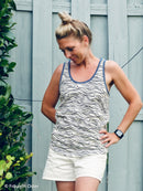 Swafing New Waves Jersey Stoff by Käselotti