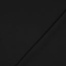 Cotton Interlock Jersey Stoff schwarz