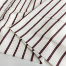 Jersey Stoff Streifen Swafing Isa creme braun