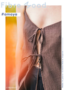 Fibre Mood Crash Tencel Stoff Webware dunkelbraun