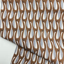 Cloud 9 Fabrics Baumwolle Stoff Wildgänse braun