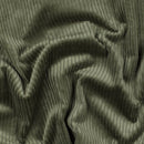 Kord Stoff mit Elastan grün