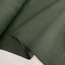 Toptex Bambus Rippenstrick Stoff uni dunkelgrün