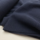 Swafing Lissabon Viskose Leinen Stoff uni dunkelblau