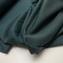 Punto Milano Jersey Stoff mit Struktur uni petrol